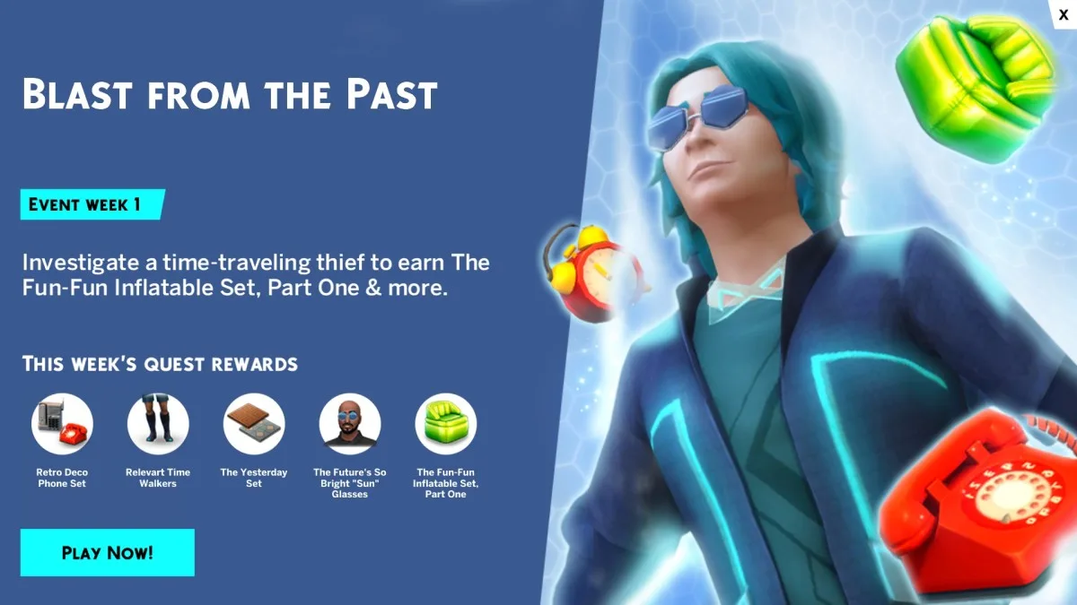 The Sims 4 Blast from the Past